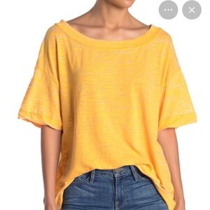 We The Free viola open back top in mango